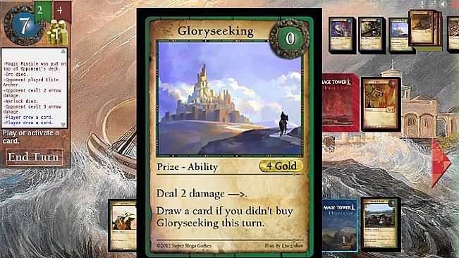 Mage Tower, A Tower Defense Card Game