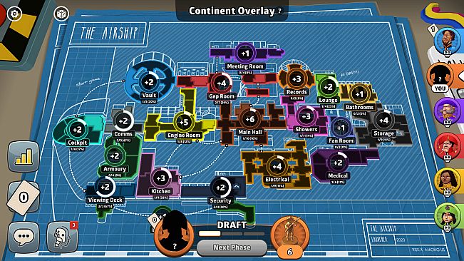 RISK: Global Domination - Among Us Map Pack