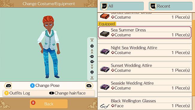 Seaside Wedding Set - WorldNeverland - Daily Life in the Elnea Kingdom