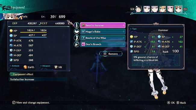 Dragon Star Varnir High Class All Characters Weapon Set