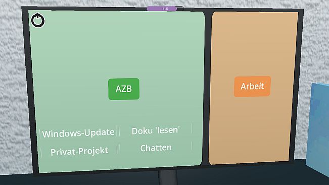 Arbeitszeitbetrug - Das Spiel