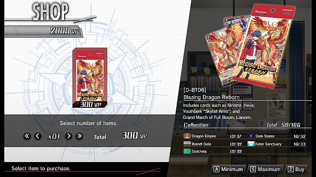 Cardfight!! Vanguard DD: Additional Card Set Vol.1 [D-BT06]: Blazing Dragon Reborn