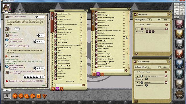 Fantasy Grounds - PFRPG Compatible Adventure: Cipactli's Maw - One on One Adventure #15
