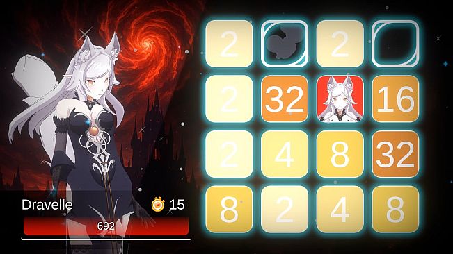 Battle Puzzle 2048 - Queens of the Abyss