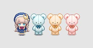 RPG Maker MV - Pastel Kawaii Assets - Mini Version