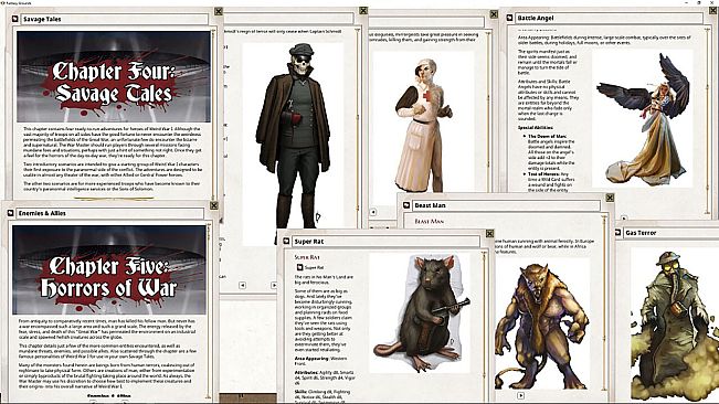 Fantasy Grounds - Weird War I: War Master's Handbook