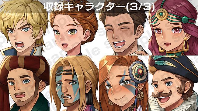 RPG Maker Unite Default Character Facial Expression Assets3