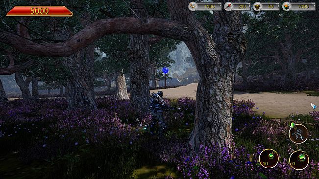 Gunshots in the barren hills