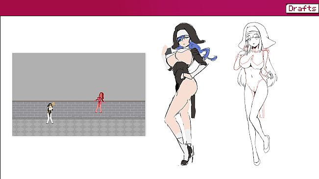 Sister Leticia: The First Mission! - Artbook