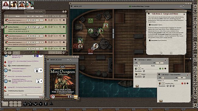 Fantasy Grounds - Mini-Dungeons Bundle #181-185