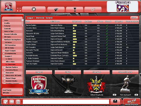 Rugby League Team Manager 2015