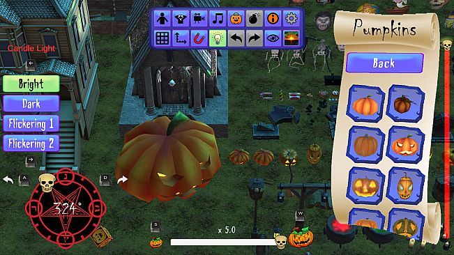 Halloween Decoration Sandbox