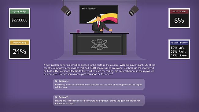 News Agency Simulator