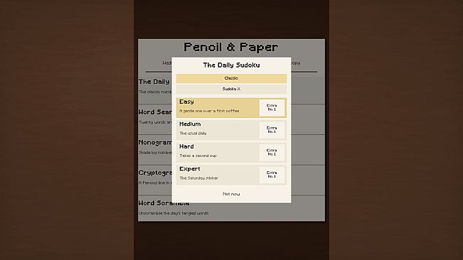 Paper and Pencil