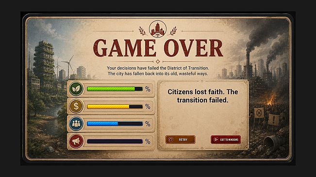 Circulopolis: The Commissioner of Transition