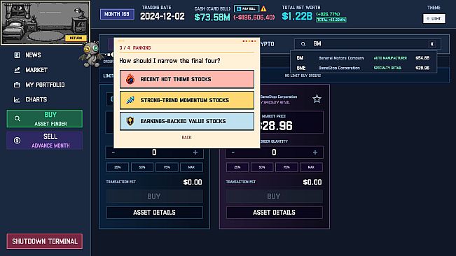Money Makes Money: Historical Market Simulator