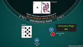 Player vs. Dealer Blackjack