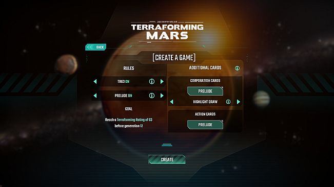 Terraforming Mars - Prelude