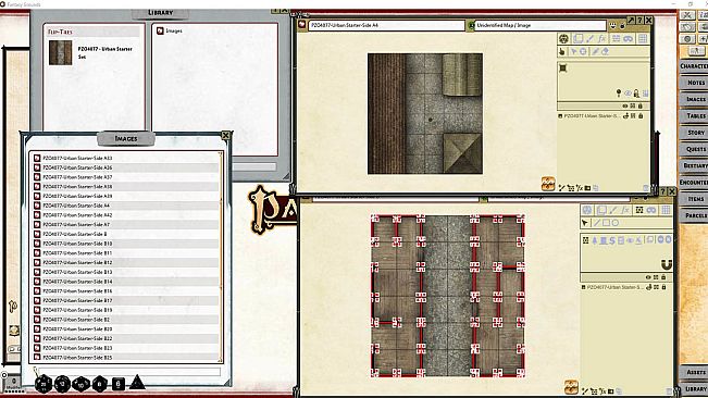 Fantasy Grounds - Pathfinder RPG - Urban Starter Set