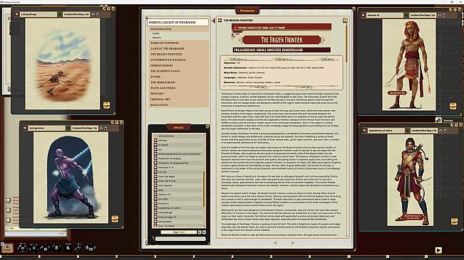 Fantasy Grounds - Pathfinder RPG - Campaign Setting: Osirion, Legacy of Pharaohs
