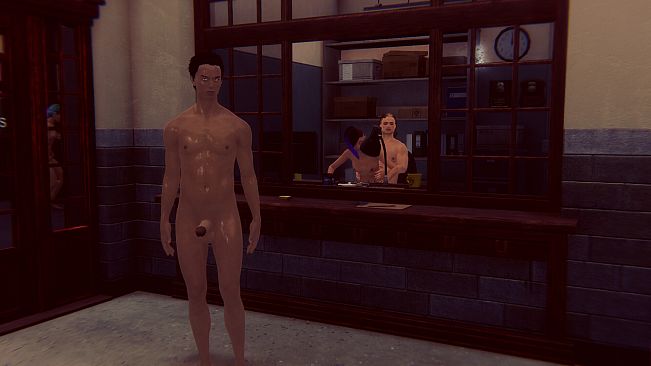 Cyberpunk men for Fuck in police