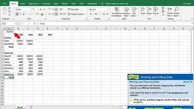 Professor Teaches Excel 2019