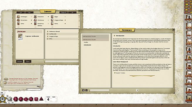 Fantasy Grounds - Tropicana: Gorillaconda (Savage Worlds)