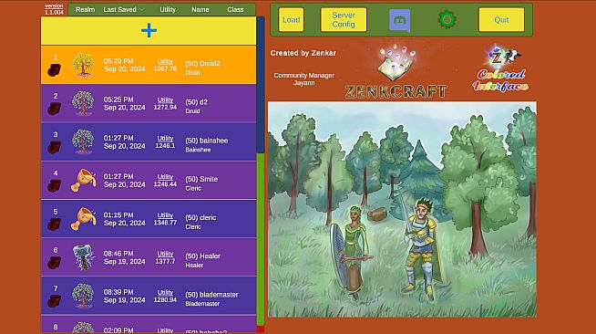 Zenkcraft - Colored Interface