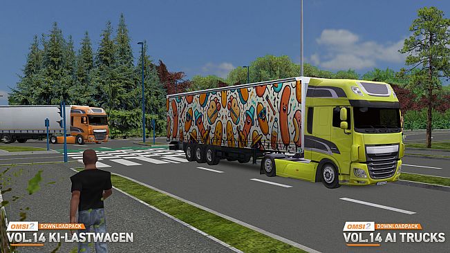 OMSI 2 Add-on Downloadpack Vol. 14 - AI Trucks