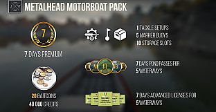 Fishing Planet: Metalhead Motorboat Pack