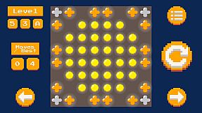 On Pixels: A lights out game