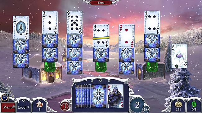 Jewel Match Solitaire: Winterscapes