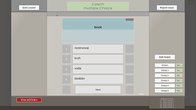 VocabVan - Czech
