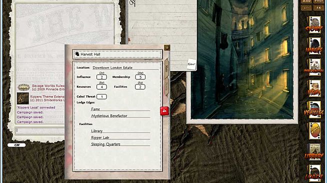 Fantasy Grounds - Rippers (Savage Worlds)