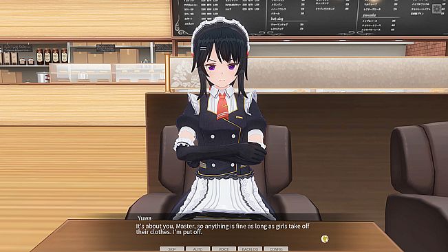 CUSTOM ORDER MAID 3D2 Personality Pack Guarded, Blunt Girl