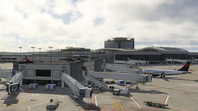 X-Plane 12 Add-on: Globall Art - Nashville International Airport