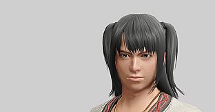 MONSTER HUNTER RISE - "Twin Ponytails" hairstyle