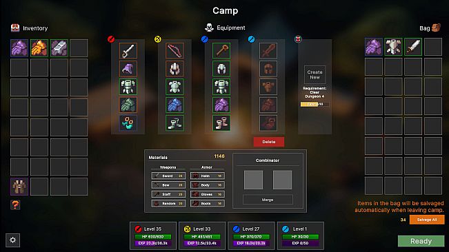 Auto Grind: Dungeons