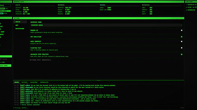 Idle Hacking: An Inaction RPG
