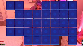 Sexy Memory Puzzle - Gamer Girl