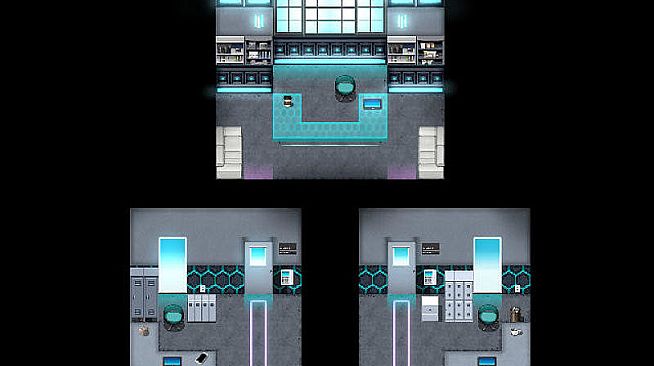 RPG Maker MZ - KR Cyberpunk Tileset
