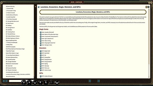 Fantasy Grounds - Thrones & Bones Adventure Book: Vengeance of the Valravn