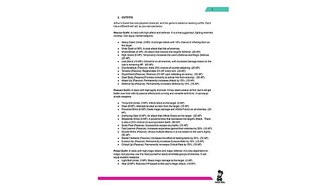 Arthur's Quest: Guide