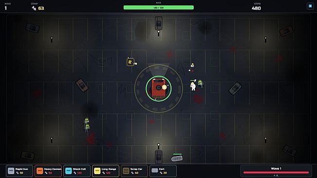 Zombie Parking Lot Defense