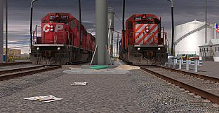 Trainz 2019 DLC - CP SD40-2 #5865-5879 Dual Flags