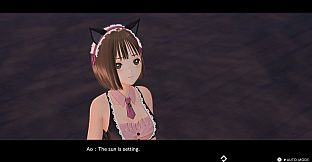 BLUE REFLECTION: Second Light - Ao Costume - Hospitable Kitty