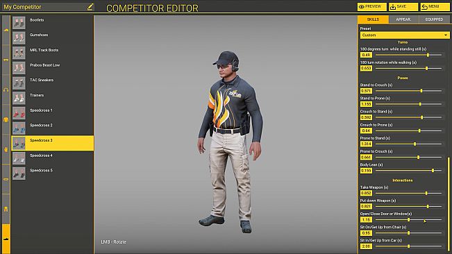 Practical Shooting Simulator