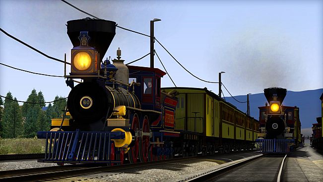 Train Simulator: CPRR 4-4-0 No. 60 ‘Jupiter’ Steam Loco Add-On