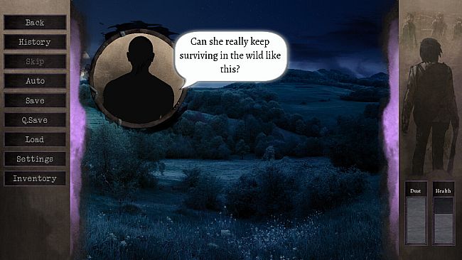 The Dust of the Violet Crystals