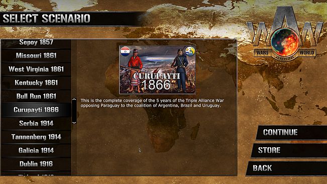 Wars Across The World: Curupayti 1866